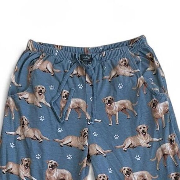 Yellow Lab Unisex Cotton Pajama Pants Comfies size Small - Picture 2 of 3